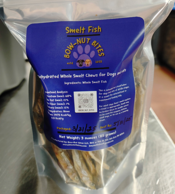 Whole Smelt - 3oz.
