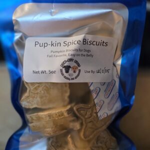 Pup-Kin Spice Biscuits - 5oz