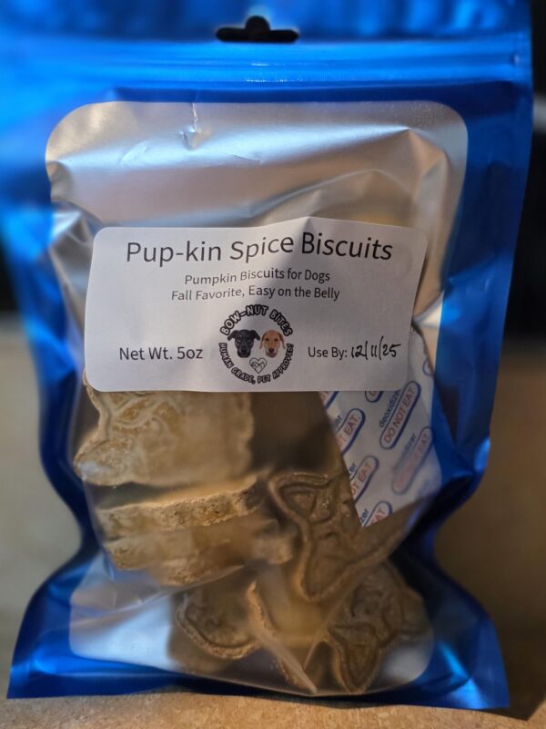 Pup-Kin Spice Biscuits - 5oz